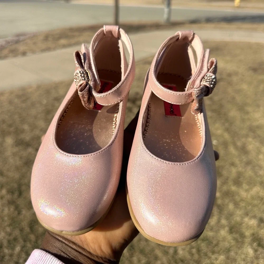 Rachel Zoe Talula Toddler Girl‎ Mary Jane Shoes Size 11 Blush Pink